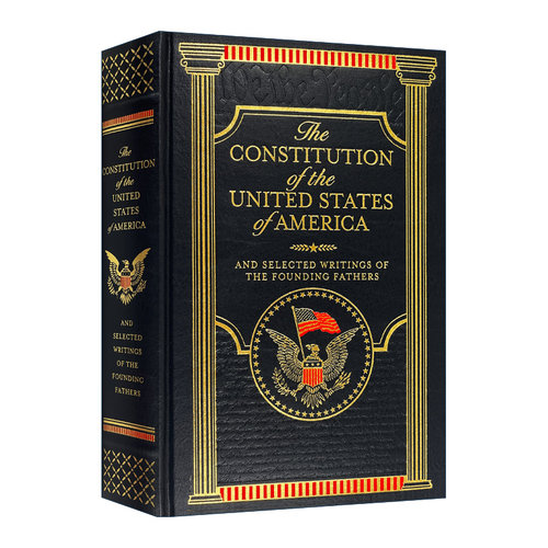美国宪法及其他 英文原版 Constitution of the USA and Selected Writings 巴诺经典 皮革精装收藏版 英文版 进口英语原版书籍