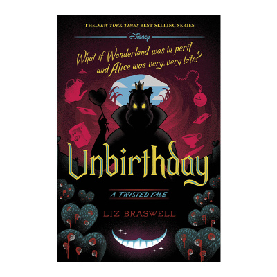 爱丽丝梦游仙境 迪士尼反转故事系列 英文原版 Unbirthday: A Twisted Tale Liz Braswell 精装 英文版 进口英语原版书籍