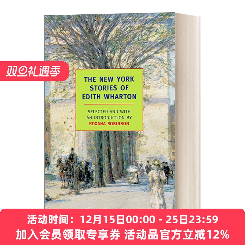 英文原版小说 The New York Stories of Edith Wharton 伊迪丝·华顿的纽约故事 英文版 进口英语原版书籍