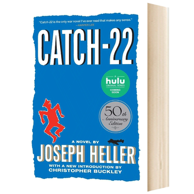 第二十二条军规 英文原版小说 Catch 22 50th Anniversary Edition 约瑟夫海勒 Heller 英文版进口原版英语书籍