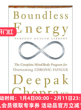 英文原版 Boundless Energy 无限能量 克服慢性疲劳的完整身心计划 英文版 进口英语原版书籍