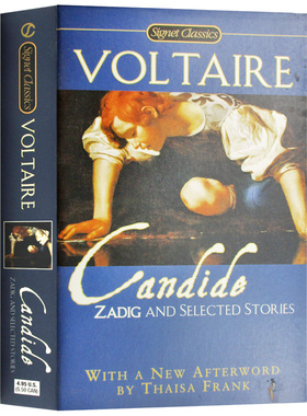 正版 老实人和查第格等伏尔泰故事集 英文原版 Candide Zadig and Selected Stories 英文版小说 进口文学书籍