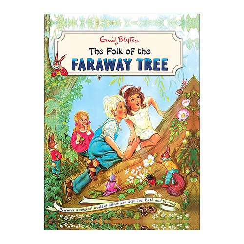英文原版 The Folk of the Faraway Tree 伊妮德·布莱顿 远方的魔法树3 精装复古封面全彩插画收藏版 英文版 进口英语原版书籍