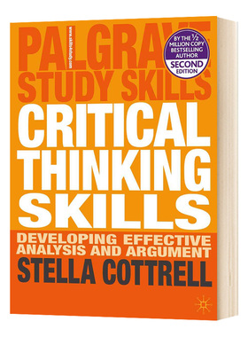 华研原版 批判性思维能力 英文原版 Critical Thinking Skills 英文版进口英语书籍 Stella Cottrell