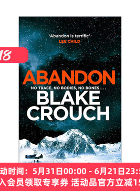 英文原版 Abandon 遗弃 惊悚悬疑推理小说 人生复本作者布莱克·克劳奇 Crouch Blake 英文版 进口英语原版书籍