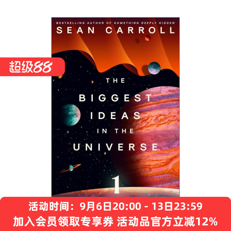 英文原版 The Biggest Ideas in the Universe 宇宙中最大的想法 空间 时间和运动 肖恩·卡罗尔 英文版 进口英语原版书籍