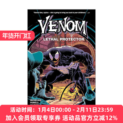 英文原版 Venom Lethal Protector Heart of The Hunted 毒液 致命守护者 狩猎之心 漫威漫画 David Michelinie 进口英语原版书籍