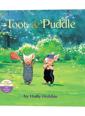 华研原版 英文原版 Toot & Puddle 嘟嘟和巴豆 英文版 进口英语原版书籍