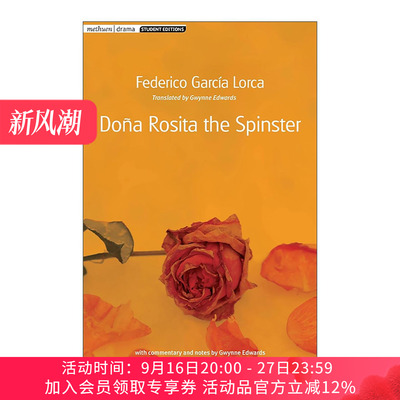 英文原版 Dona Rosita the Spinster 老处女唐纳·罗西塔 洛尔迦戏剧 英文版 进口英语原版书籍