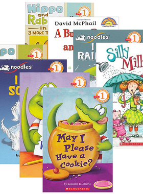 学乐英语分级读物第一级 英文原版绘本 Scholastic Reader Level 1 我可以吃块饼干吗 请回信 我爱学校 英文版 进口英语书籍