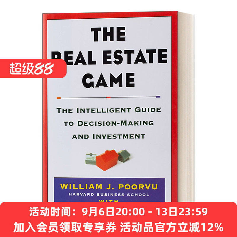 房地产游戏 英文原版 The Real Estate Game 精装 英文版 进口英语原版书籍