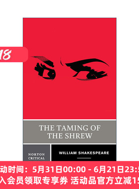 英文原版 The Taming of the Shrew 驯悍记 莎士比亚 诺顿文学解读系列 Norton Critical Editions 英文版 进口英语原版书籍