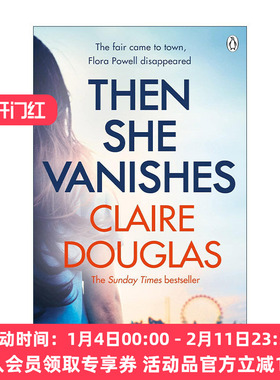 英文原版 Then She Vanishes 消失的朋友 克莱尔·道格拉斯悬疑小说 周日泰晤士报畅销书 英文版 进口英语原版书籍