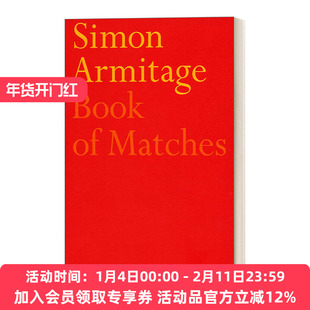 火柴之书 英文原版 Book of Matches 西蒙·阿米蒂奇诗集 英国桂冠诗人 英文版 进口英语原版书籍