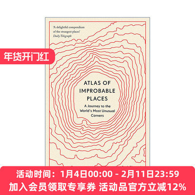 英文原版 Atlas of Improbable Places 世界上不可能存在的地方 51个世界上至不寻常的地点 英文版 进口英语原版书籍