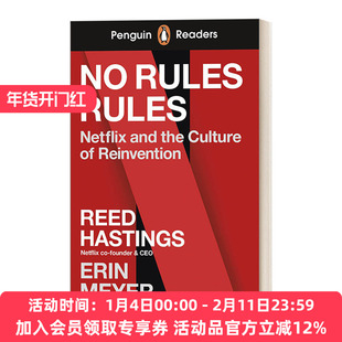 英文原版 Penguin Readers Level 4 No Rules Rules 企鹅分级阅读4 不拘一格 网飞的自由与责任工作法 英文版 进口英语原版书籍