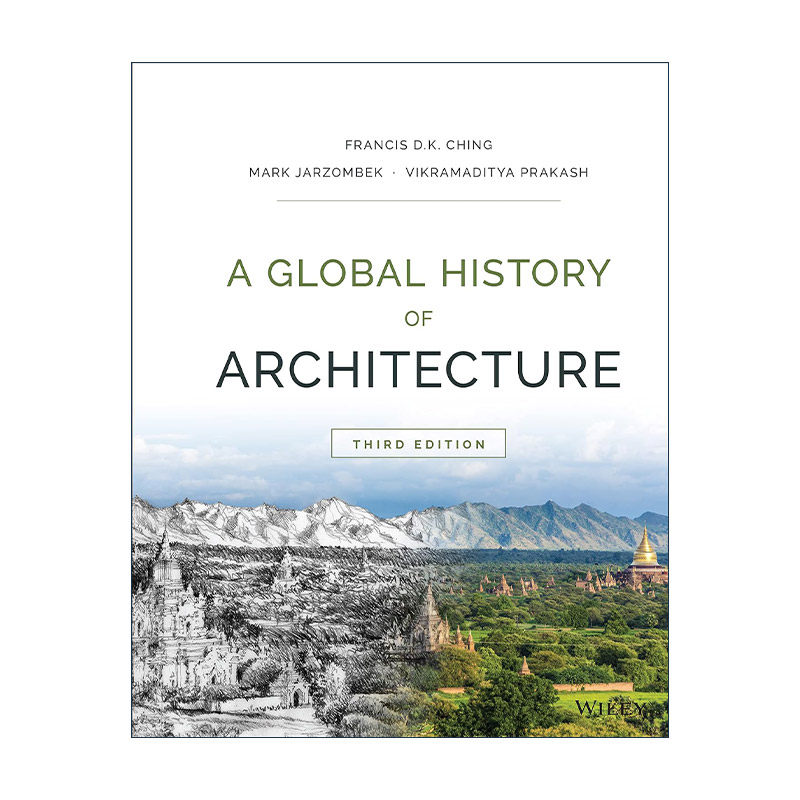 现货 英文原版 A Global History of Architecture 世界建筑史 精装第3版 华盛顿大学名誉教授程大锦 英文版 进口英语原版书籍