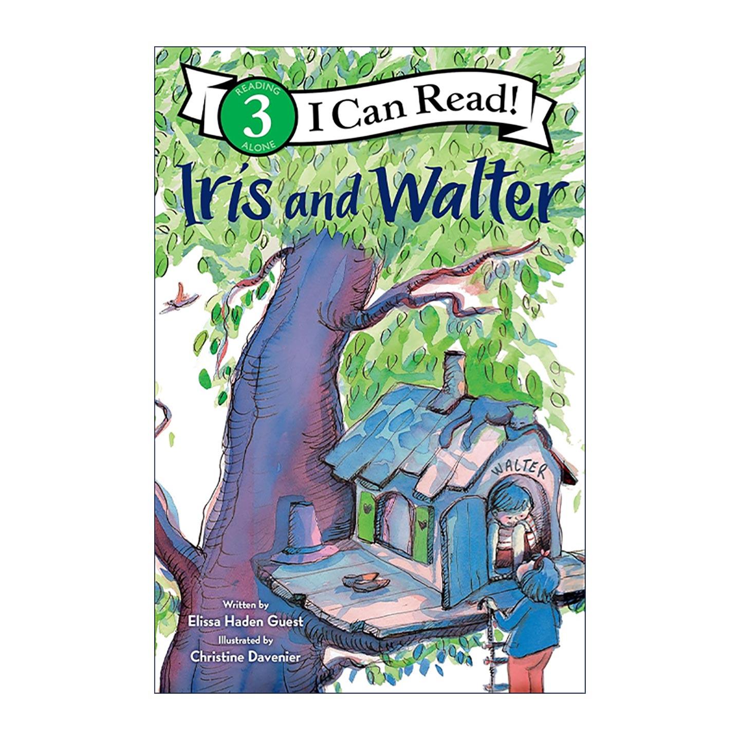 英文原版 Iris and Walter 艾里斯和沃尔特 友谊故事 I Can Read Level 3分级阅读 英文版 进口英语原版书籍