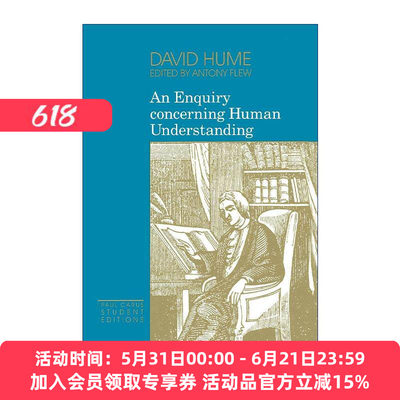 英文原版 An Enquiry Concerning Human Understanding 人类理解研究 休谟 哲学 英文版 进口英语原版书籍