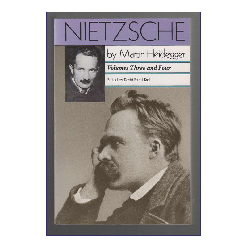 英文原版 Nietzsche Volumes Three and Four 尼采2卷本2 权利意志和虚无主义 海德格尔 英文版 进口英语原版书籍