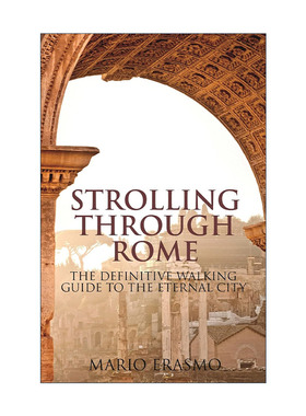 英文原版 Strolling Through Rome 漫步罗马 永恒之城的徒步旅行指南 英文版 进口英语原版书籍