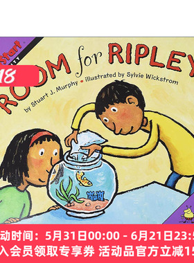 英文原版 Mathstart Level 3 Room for Ripley 数学启蒙绘本3级 英文版 进口英语原版书籍