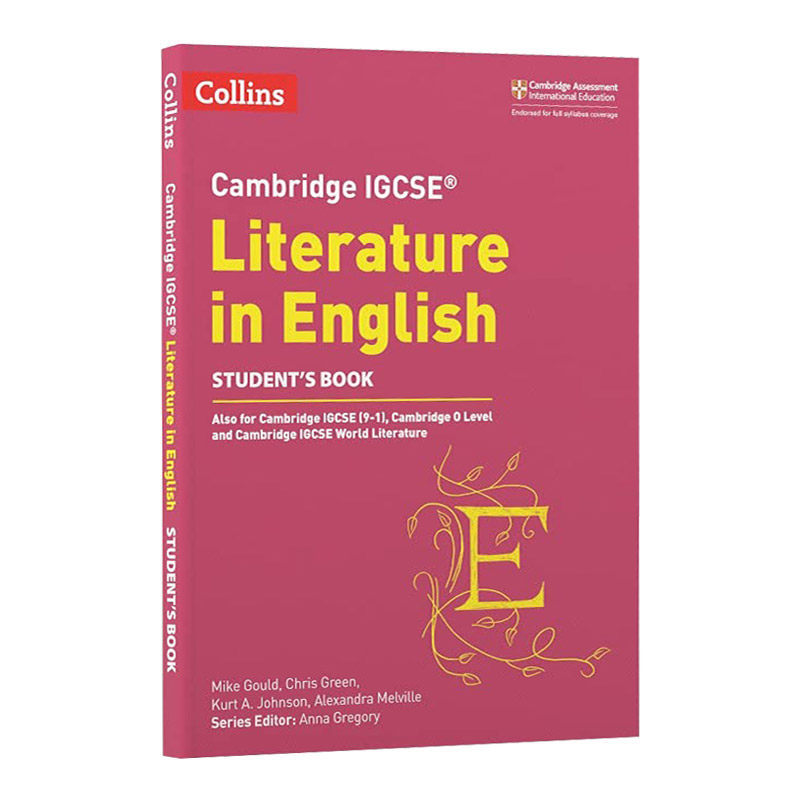 柯林斯剑桥IGCSE英语文学学生用书英文原版 Cambridge IGCSE™ Literature in English Student’s ...