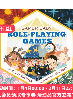 角色扮演  英文原版 Role-Playing Games 0-3岁幼儿儿童角色扮演游戏绘本 纸板书 Moloy Rossiter 英文版 进口英语原版书籍