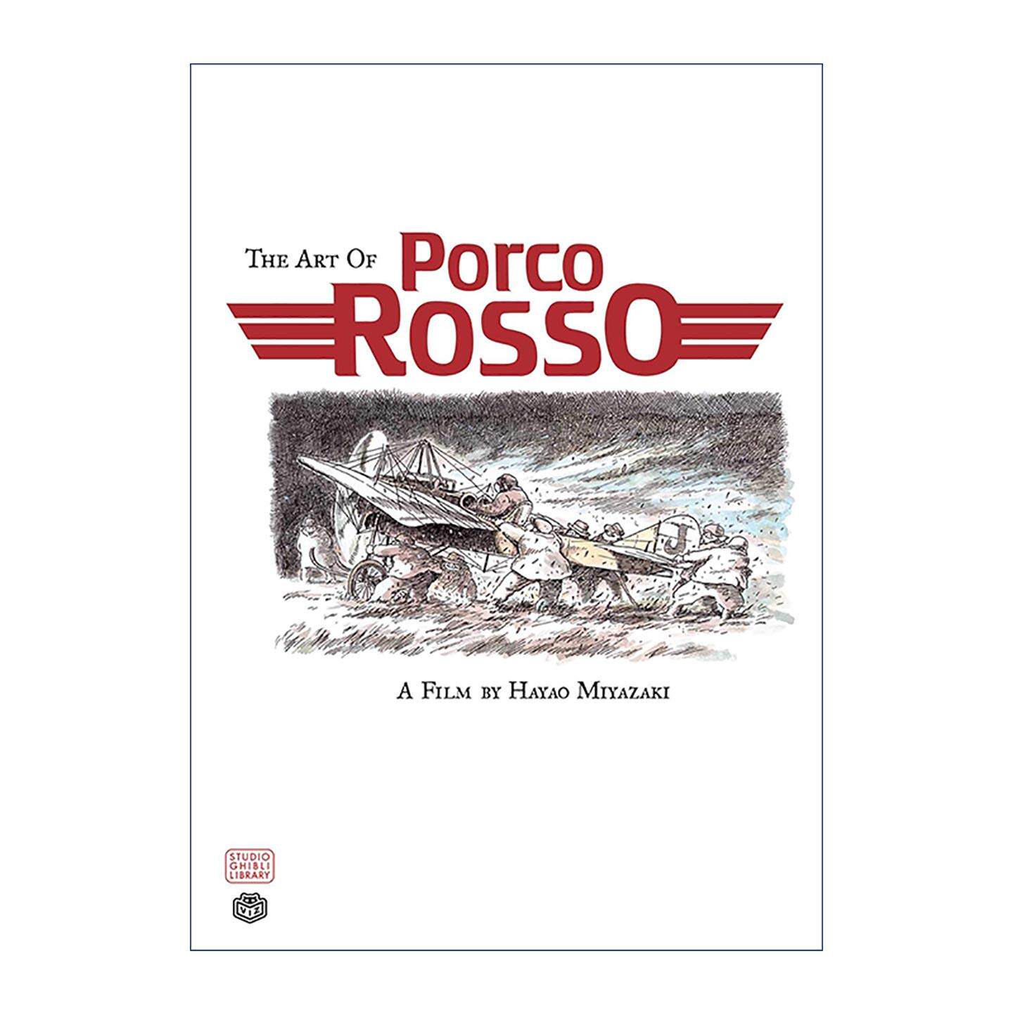 英文原版 The Art of Porco Rosso 宫崎骏 红猪 设定集原画集 英文版 进口英语原版书籍
