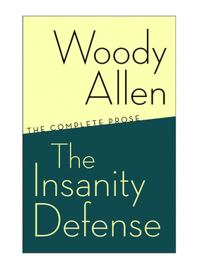英文原版 The Insanity Defense 精神病辩护 Woody Allen伍迪·艾伦 英文版 进口英语原版书籍