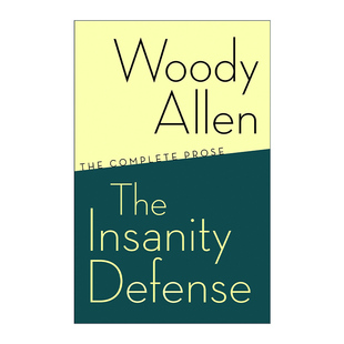 Defense 精神病辩护 进口英语原版 The 书籍 英文版 Insanity Allen伍迪·艾伦 英文原版 Woody