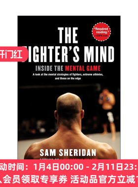 英文原版 The Fighter's Mind 斗士的头脑 心理游戏内幕 柔术 拳击 摔跤 运动 Sam Sheridan 英文版 进口英语原版书籍