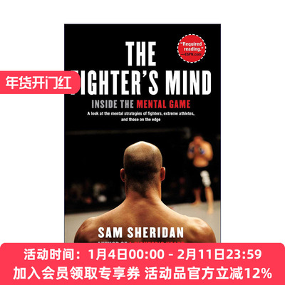 英文原版 The Fighter's Mind 斗士的头脑 心理游戏内幕 柔术 拳击 摔跤 运动 Sam Sheridan 英文版 进口英语原版书籍