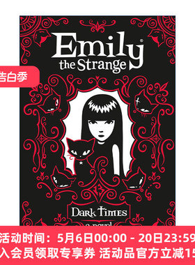 英文原版 Emily the Strange: Dark Times 怪异的艾米莉3 逢魔时刻 美国经典漫画人物小说 儿童章节书 精装 进口英语原版书籍