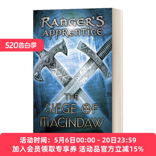 英文原版 Ranger's Apprentice 6 The Siege of Macindaw 皇家骑士6 麦金道的围攻 英文版 进口英语原版书籍