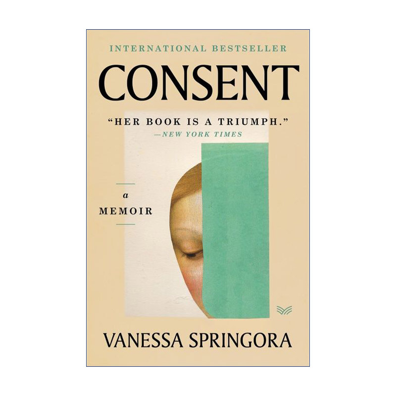 同意  英文原版 Consent 瓦内莎斯普林格拉回忆录 法版房思琪的故事 英文版 进口英语原版书籍