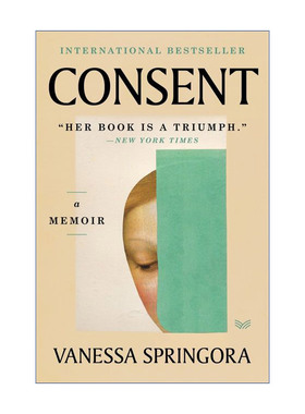 同意  英文原版 Consent 瓦内莎斯普林格拉回忆录 法版房思琪的故事 英文版 进口英语原版书籍