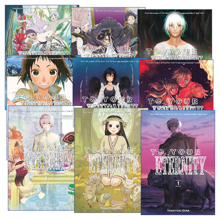 致不灭的你系列1-9册 英文原版 To Your Eternity 日本同名动漫奇幻漫画 Yoshitoki Oima大今良时 英文版 进口英语原版书籍