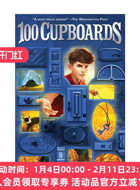 英文原版 100 Cupboards 100 Cupboards 01 100个橱柜三部曲01 儿童奇幻小说 N. D. Wilson 英文版 进口英语原版书籍