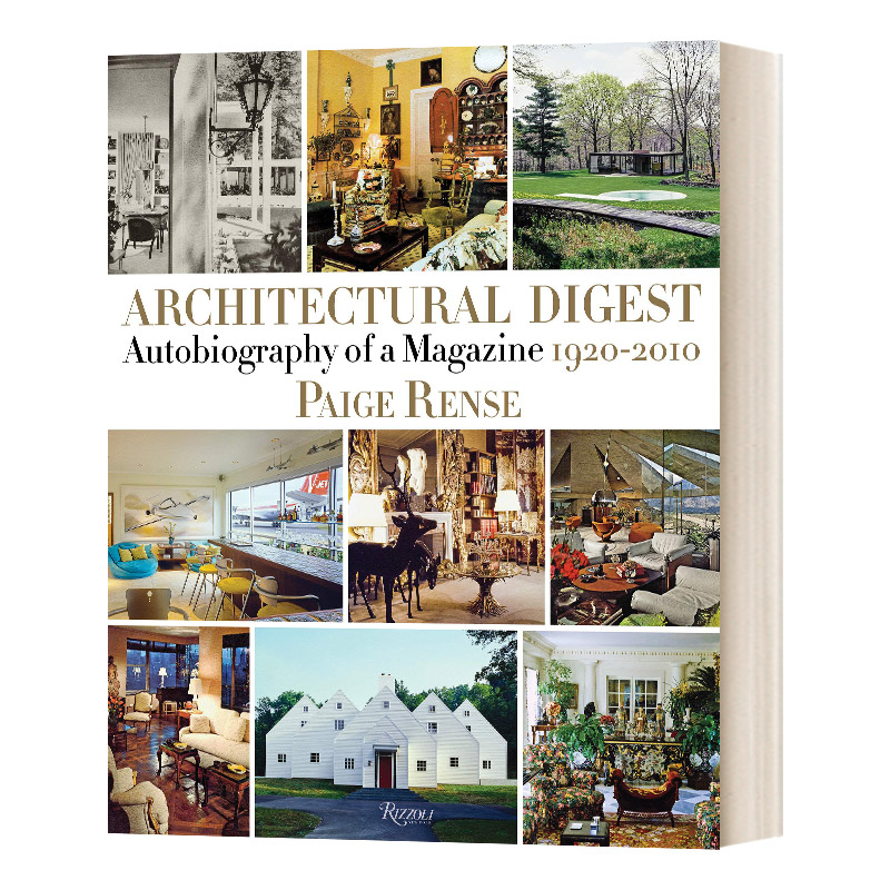 建筑文摘 英文原版 Architectural Digest 1920-2010 家庭生活方式住宅室内装饰 精装 英文版 进口英语原版书籍
