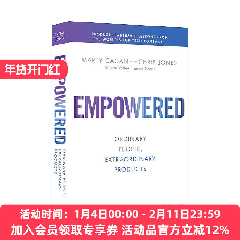 英文原版 Empowered 启示录2 打造产品团队 精装 硅谷产品教父Marty Cagan 英文版 进口英语原版书籍