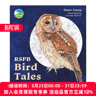 英文原版 RSPB Bird Tales 鸟类传说故事大全 精装彩色插画 英国皇家鸟类保护协会 英文版 进口英语原版书籍
