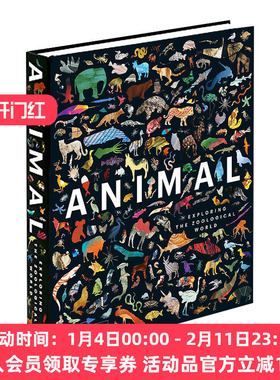 动物 探索动物学的世界 英文原版 Animal Exploring the Zoological World 300多幅迷人的图片 画册 英文版进口原版英语书籍