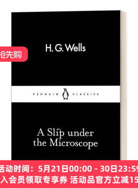 显微镜下的滑动 英文原版 A Slip Under the Microscope H.G.威尔斯 英文版 进口英语原版书籍