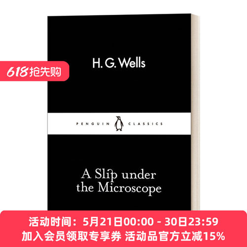 显微镜下的滑动 英文原版 A Slip Under the Microscope H.G.威尔斯 英文版 进口英语原版书籍