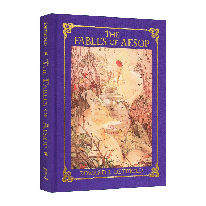 伊索语言 英文原版 The Fables of Aesop 精装插图版Calla Editions 英文版 进口英语原版书籍