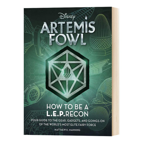 华研原版 阿特米斯奇幻历险 英文原版 Artemis Fowl How to Be a LEPrecon 儿童奇幻冒险小说 英文版 进口英语书籍