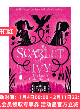英文原版 The Lights Under the Lake 斯嘉丽和艾薇推理系列4 湖底之谜 Sophie Cleverly儿童侦探小说 英文版 进口英语原版书籍