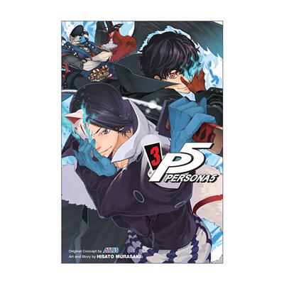 英文原版 Persona 5 Vol.3 女神异闻录5漫画 卷三 英文版 进口英语原版书籍