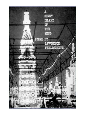 英文原版 A Coney Island of the Mind 心灵的科尼岛 美国诗人Lawrence Ferlinghetti诗集 英文版 进口英语原版书籍